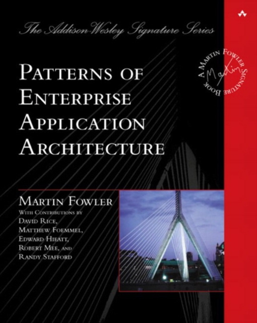 E-book Patterns of Enterprise Application Architecture Martin Fowler