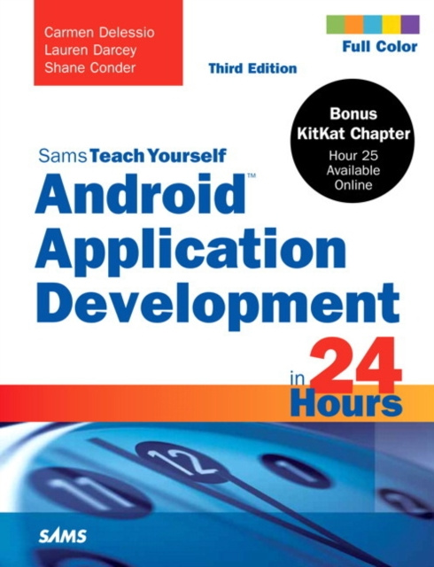 E-book Android Application Development in 24 Hours, Sams Teach Yourself Carmen Delessio