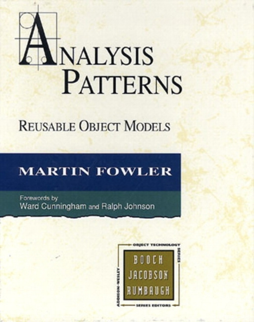 E-kniha Analysis Patterns Martin Fowler