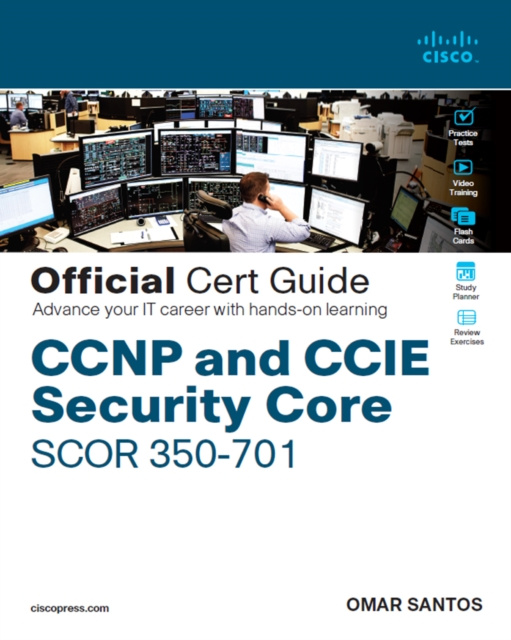E-kniha CCNP and CCIE Security Core SCOR 350-701 Official Cert Guide Omar Santos