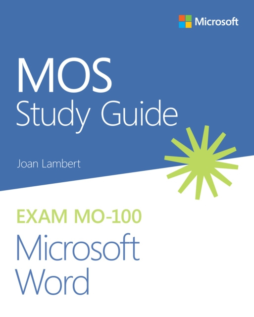 E-book MOS Study Guide for Microsoft Word Exam MO-100 Joan Lambert