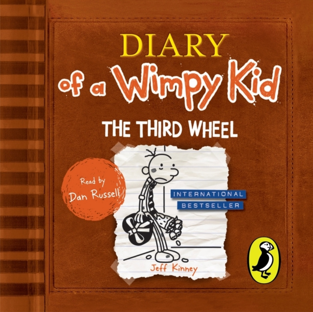 Audiobook Diary of a Wimpy Kid: The Third Wheel (Book 7) Jeff Kinney