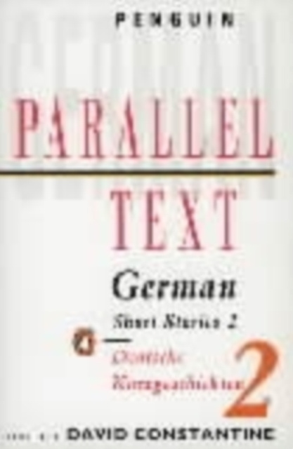 E-book Parallel Text: German Short Stories David Constantine