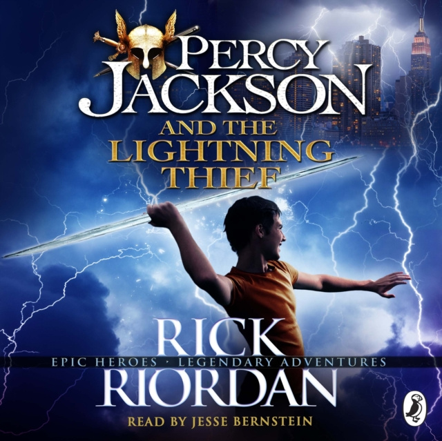 Audio knjiga Percy Jackson and the Lightning Thief Rick Riordan