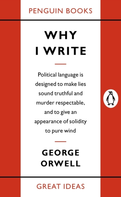 E-knjiga Why I Write George Orwell