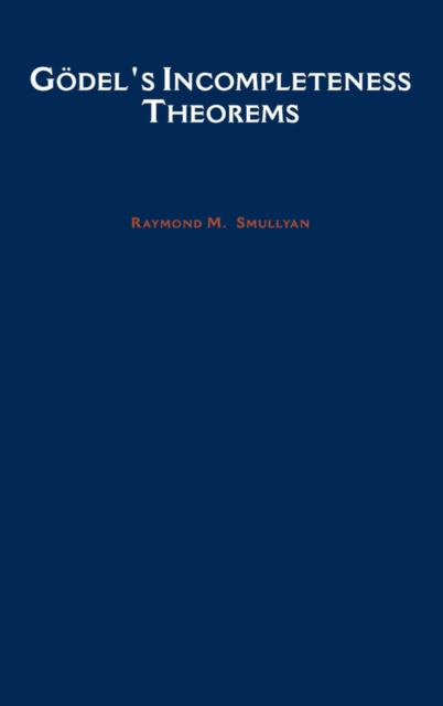 E-kniha Godel's Incompleteness Theorems Raymond M. Smullyan