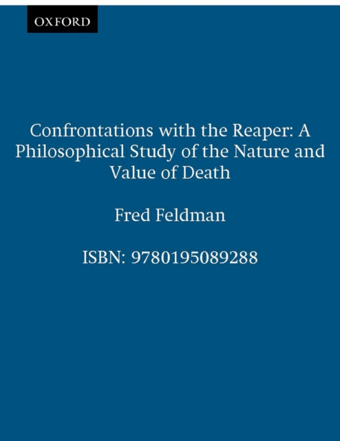E-Book Confrontations with the Reaper Fred Feldman