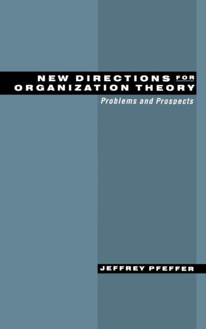 E-kniha New Directions for Organization Theory Jeffrey Pfeffer