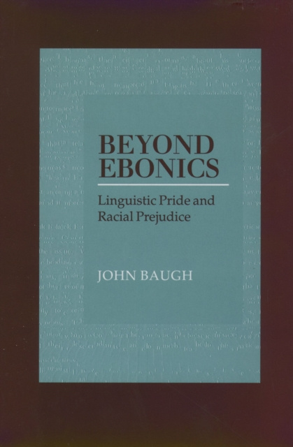 E-book Beyond Ebonics John Baugh