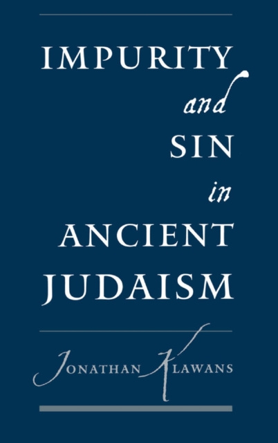 E-kniha Impurity and Sin in Ancient Judaism Jonathan Klawans