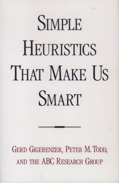 E-book Simple Heuristics that Make Us Smart Gerd Gigerenzer