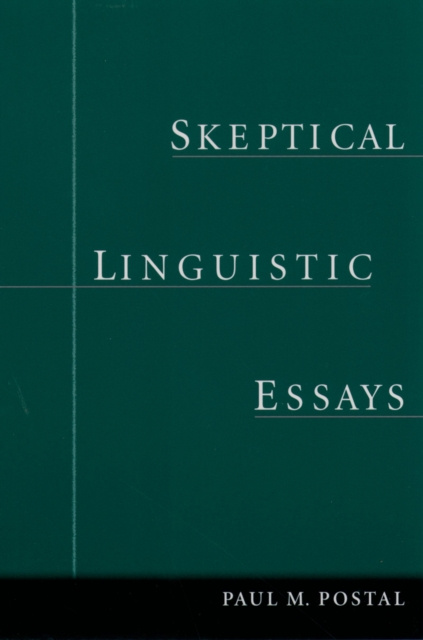 E-knjiga Skeptical Linguistic Essays Paul M. Postal