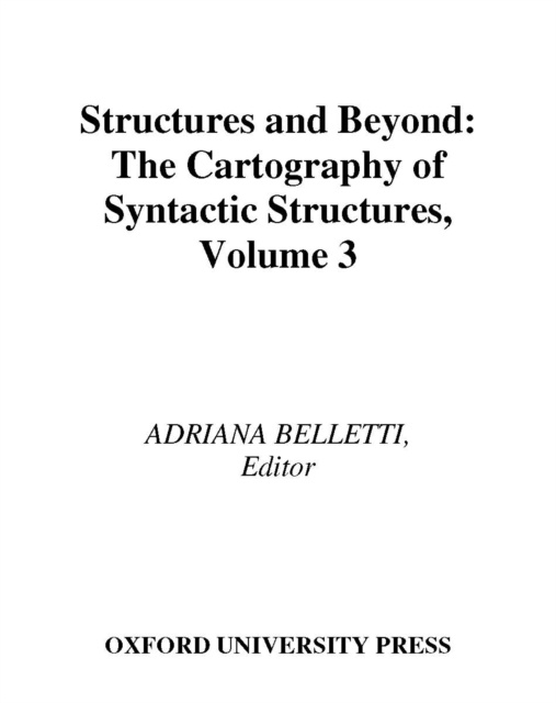 E-knjiga Structures and Beyond Adriana Belletti