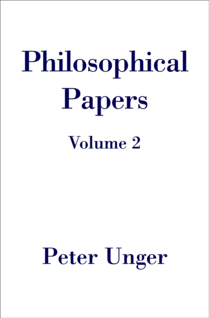 E-book Philosophical Papers Peter Unger
