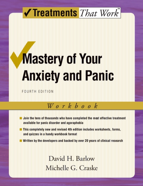 E-kniha Mastery of Your Anxiety and Panic David H. Barlow