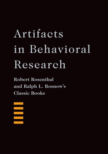 E-knjiga Artifacts in Behavioral Research Robert Rosenthal