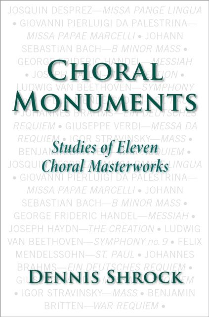 E-book Choral Monuments Dennis Shrock