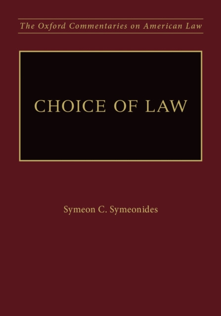 E-kniha Choice of Law Dean Symeon C. Symeonides