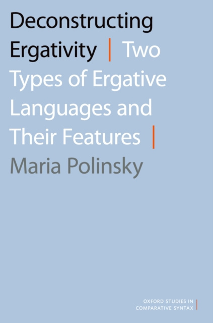 E-knjiga Deconstructing Ergativity Maria Polinsky