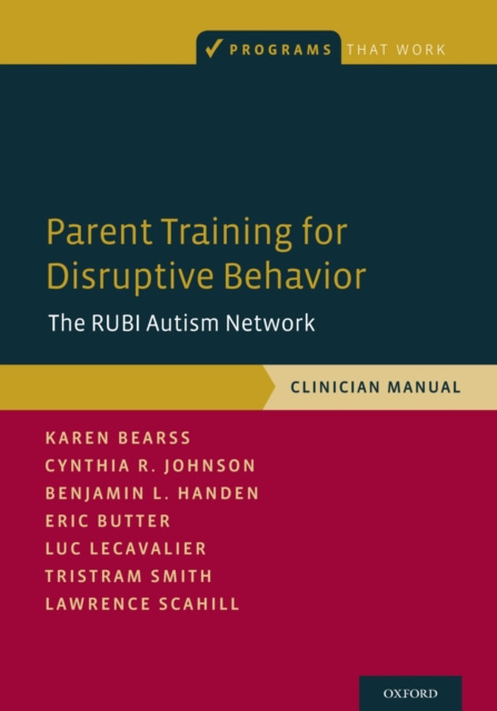 E-knjiga Parent Training for Disruptive Behavior Karen Bearss