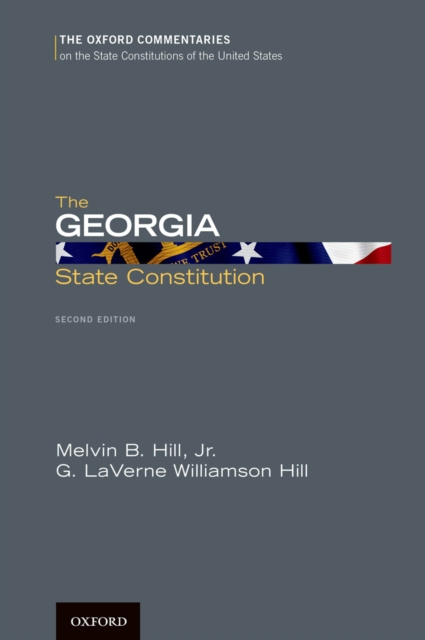 E-knjiga Georgia State Constitution Jr. Melvin B. Hill