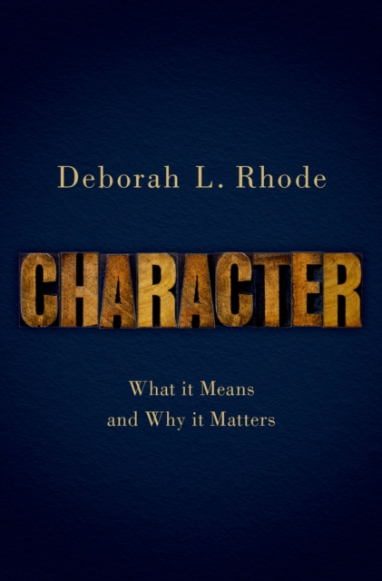 E-book Character Deborah L. Rhode