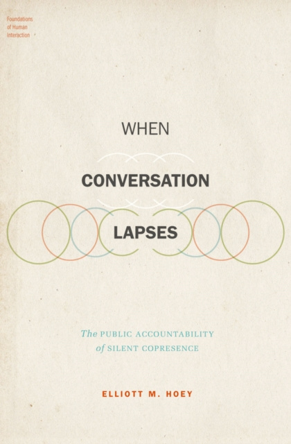 E-knjiga When Conversation Lapses Elliott M. Hoey
