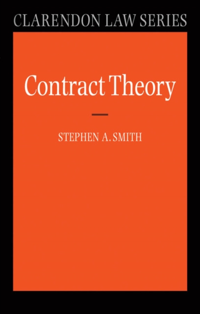Libro elettronico Contract Theory Stephen A. Smith
