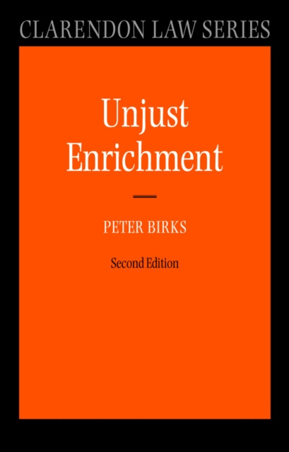 E-book Unjust Enrichment Peter Birks
