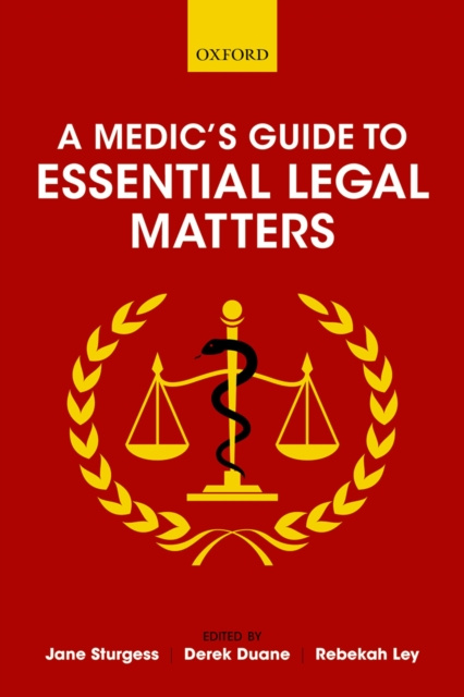 E-kniha Medic's Guide to Essential Legal Matters Jane Sturgess