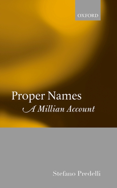 E-book Proper Names Stefano Predelli