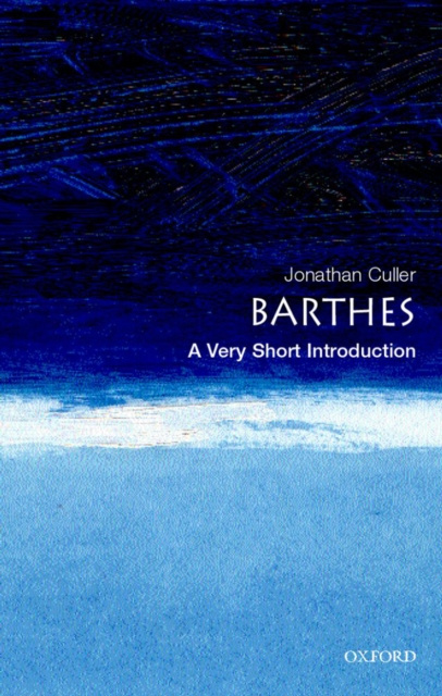 E-kniha Barthes: A Very Short Introduction Jonathan Culler