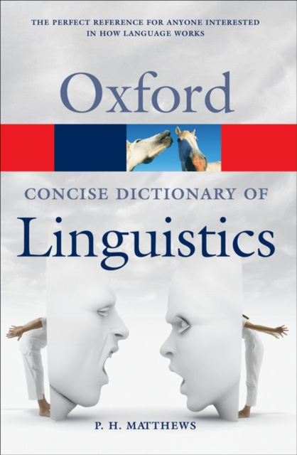 E-knjiga Concise Oxford Dictionary of Linguistics P. H. Matthews