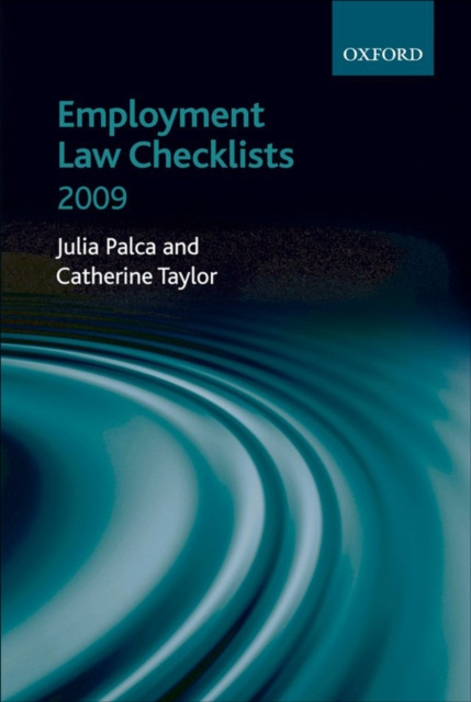 E-kniha Employment Law Checklists 2009 Julia Palca