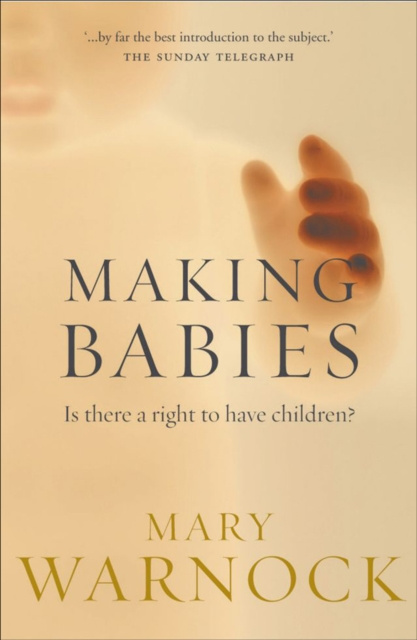 E-book Making Babies Mary Warnock