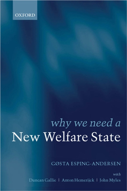 E-book Why We Need a New Welfare State Gosta Esping-Andersen