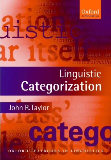 E-knjiga Linguistic Categorization John R. Taylor