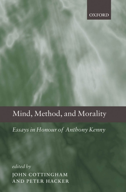 E-book Mind, Method, and Morality John Cottingham