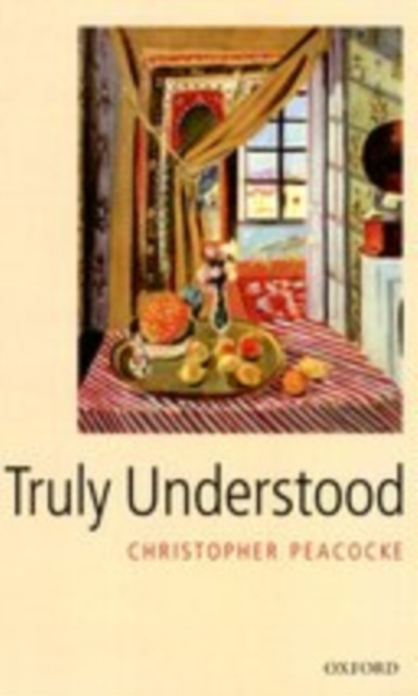E-book Truly Understood Christopher Peacocke