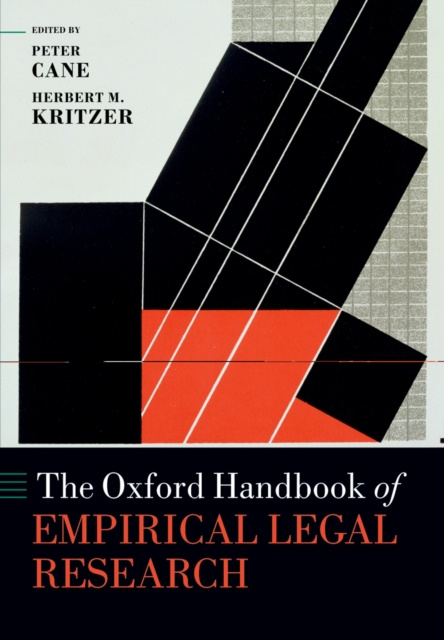 E-kniha Oxford Handbook of Empirical Legal Research Peter Cane