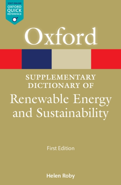 E-kniha Supplementary Dictionary of Renewable Energy and Sustainability Helen Roby