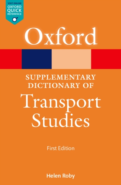 E-kniha Supplementary Dictionary of Transport Studies Helen Roby