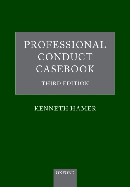 E-kniha Professional Conduct Casebook Kenneth Hamer
