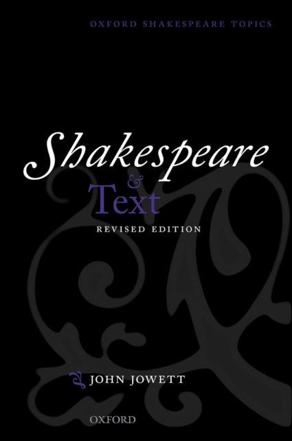 E-Book Shakespeare and Text John Jowett
