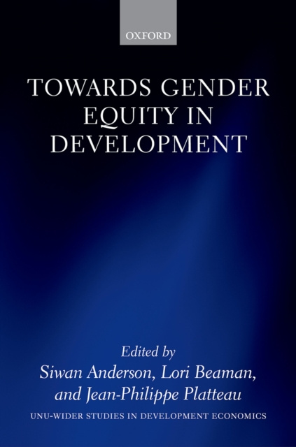 E-knjiga Towards Gender Equity in Development Siwan Anderson