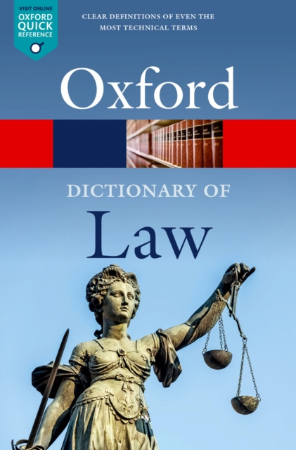 E-kniha Dictionary of Law Jonathan Law