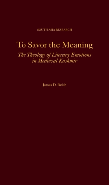 E-knjiga To Savor the Meaning James D. Reich