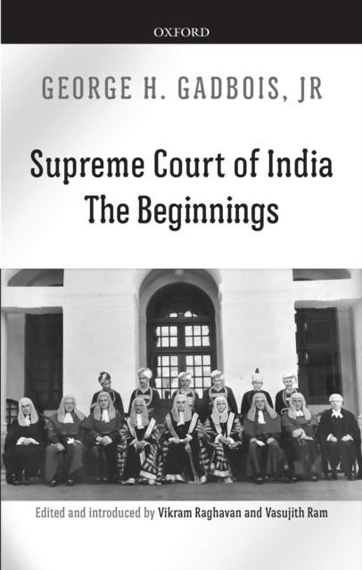 E-kniha Supreme Court of India George H. Gadbois