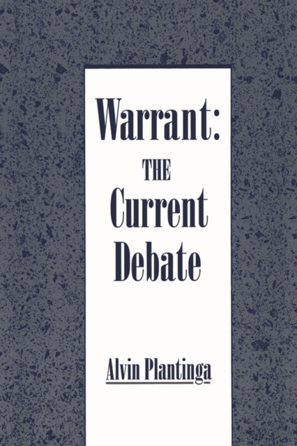 E-knjiga Warrant Alvin Plantinga