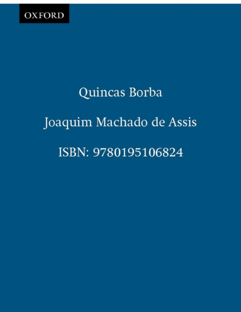 E-knjiga Quincas Borba Joaquim Machado de Assis